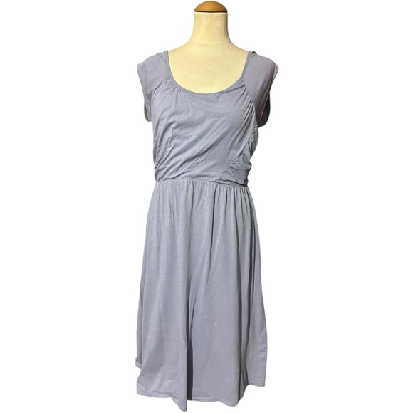 Garnet Hill Dresses & Skirts - Garnet Hill Short Sleeve Mini Dress Purple Size 6